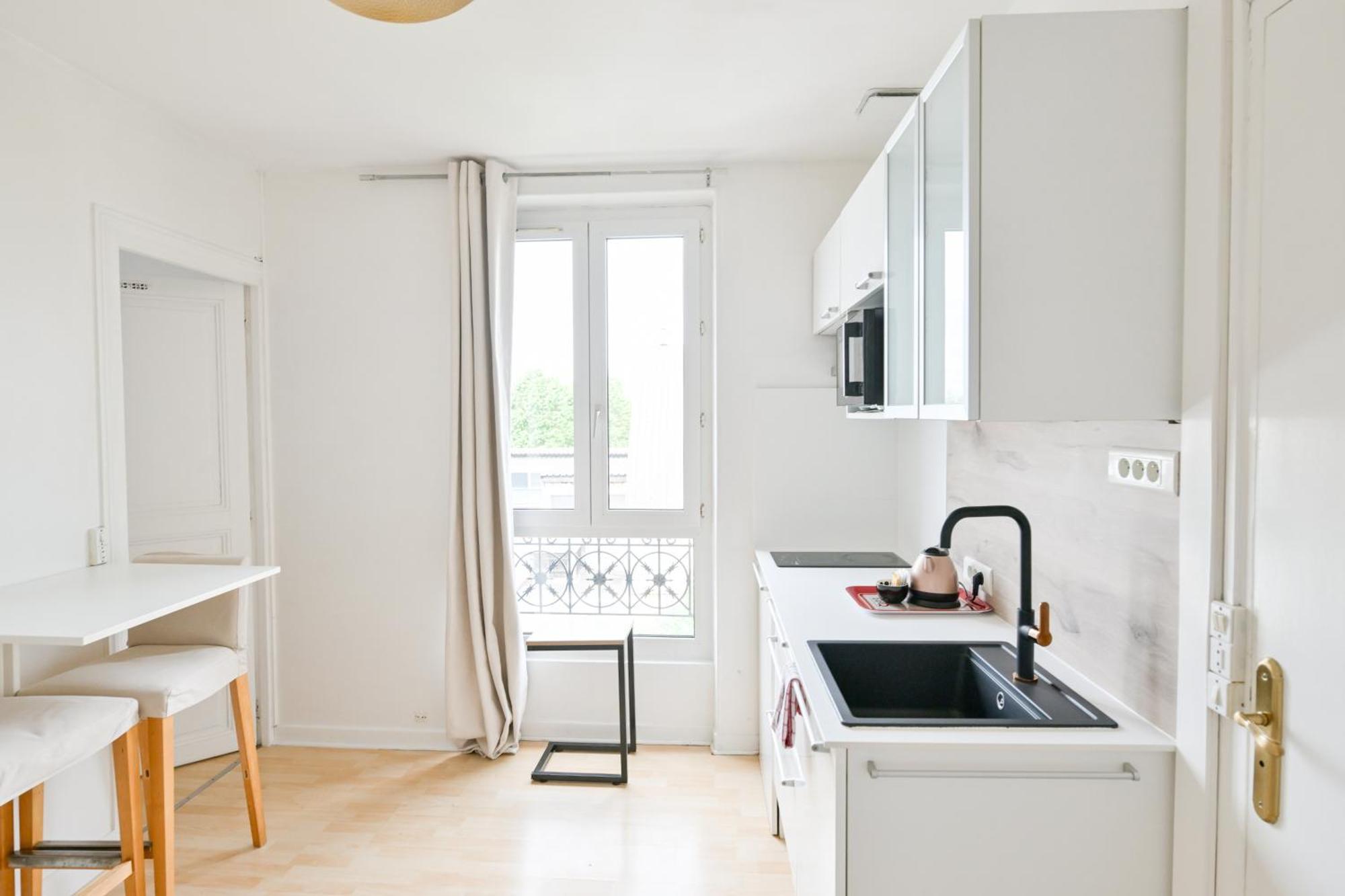Appartement Cosy And Quiet Villette Paris Le Pré-Saint-Gervais Exterior foto